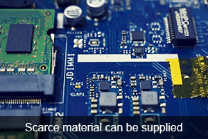 Shortages of materials